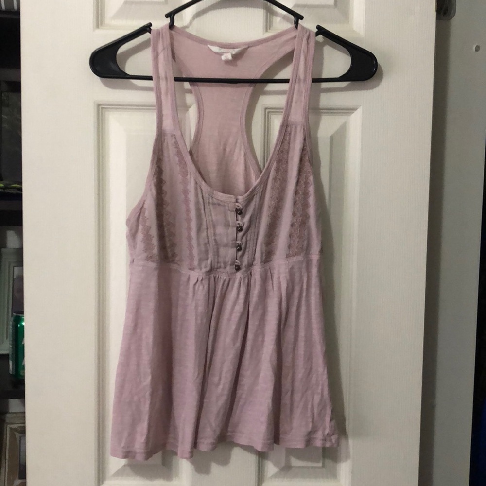Blush pink tank top